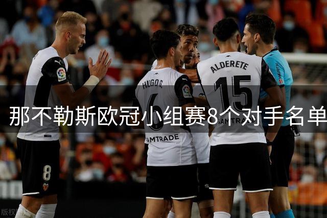 那不勒斯欧冠小组赛8个对手名单出炉